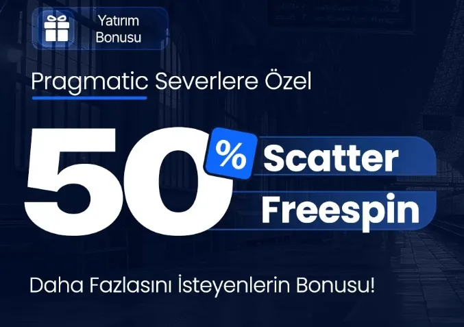 Betgar %50 scatter freespin bonus kampanyası